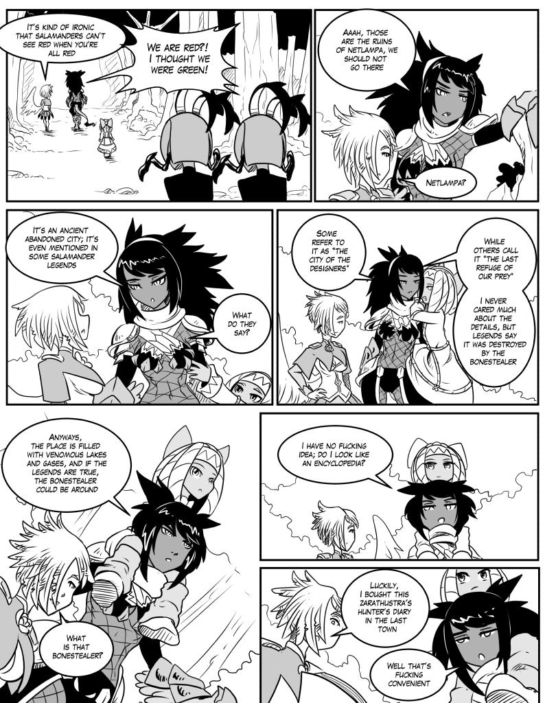 Monster girls on tour - Episode 220, Page 1: Page 220